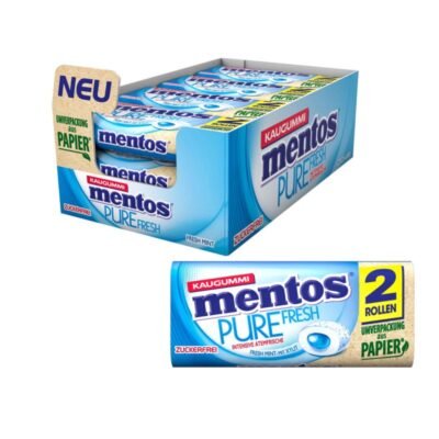 №1289 - Дъвки МЕНTOC Pure Fresh класик 2 ролки