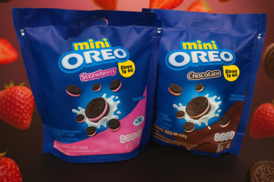 Бисквити Мини ОРЕО ягода / шоколад 61.3гр