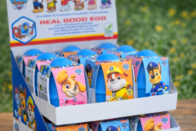 Яйце ПЕС ПАТРУЛ плодови бонбони + 3Д Фигурка